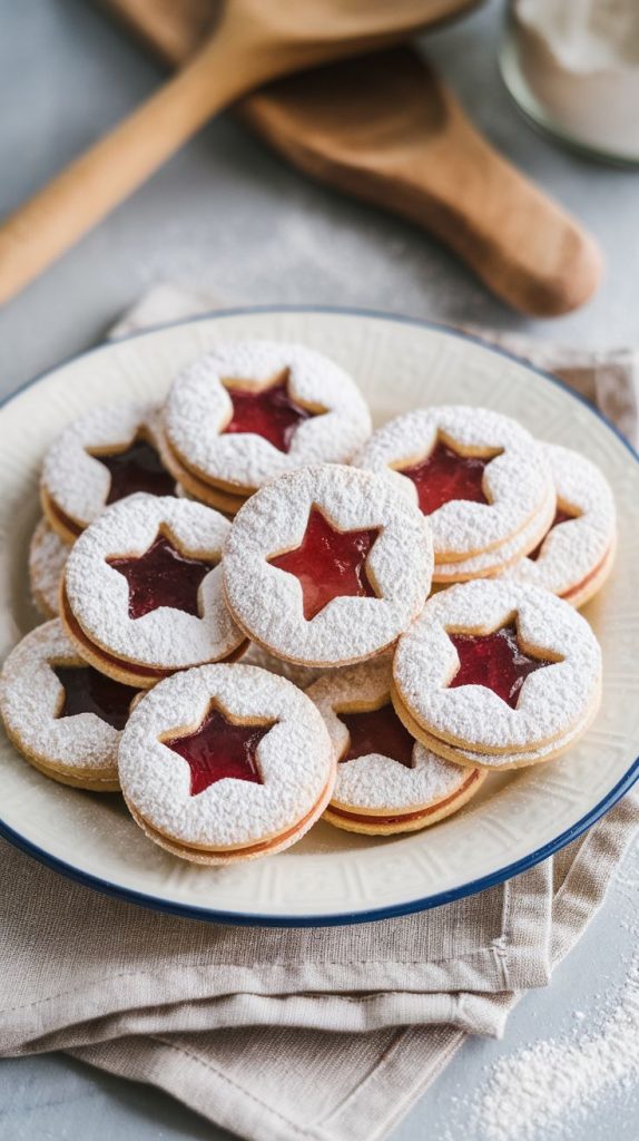 Linzer Cookies