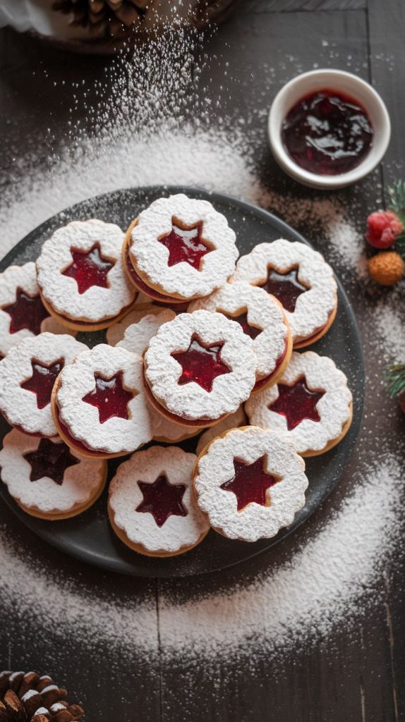 Linzer Cookies