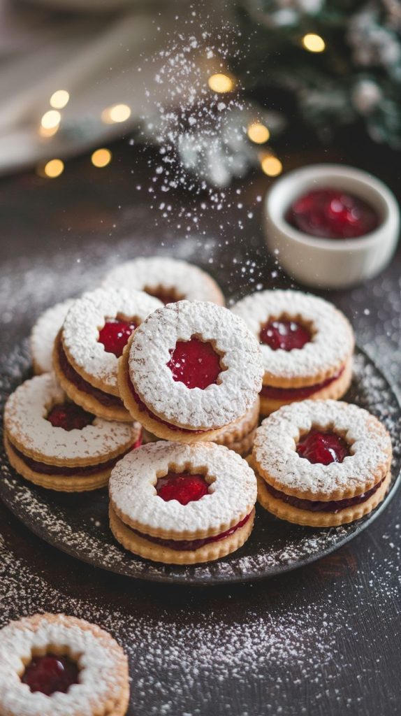 Linzer Cookies