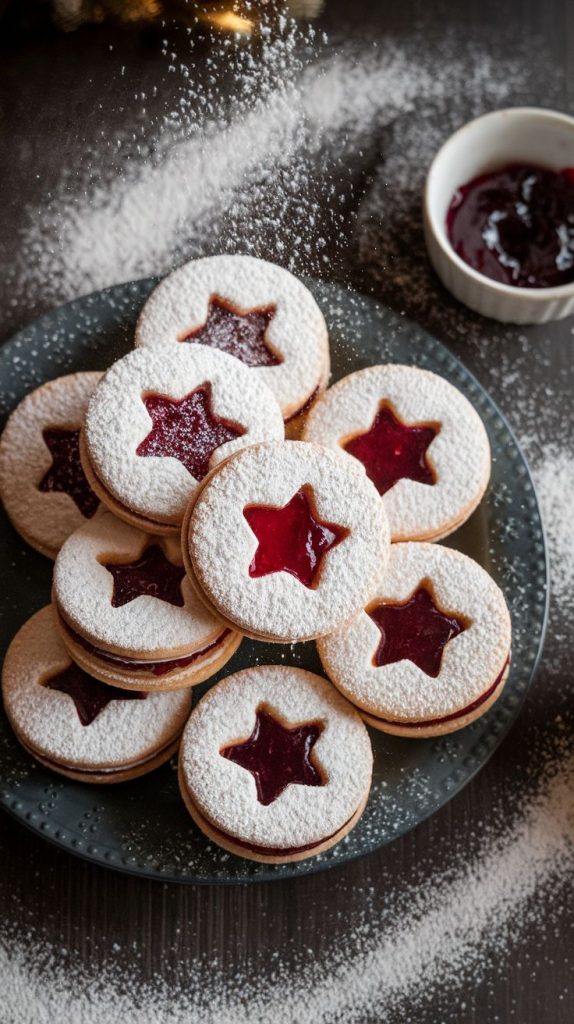 Linzer Cookies