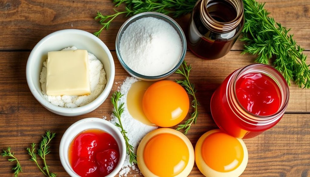 Thumbprint cookie ingredients