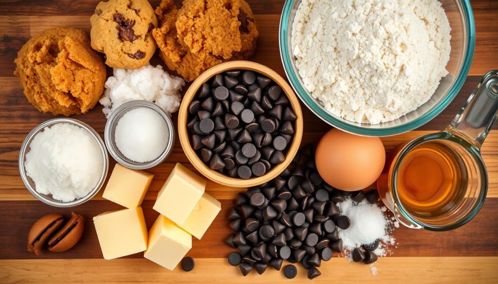 chocolate chip cookie ingredients