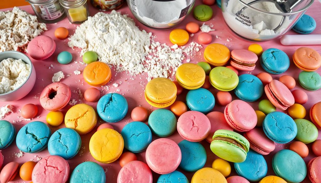 macaron mistakes table