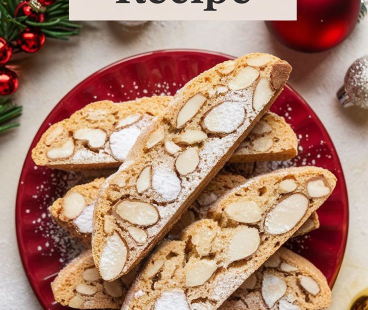 Almond Biscotti Cookie Recipe