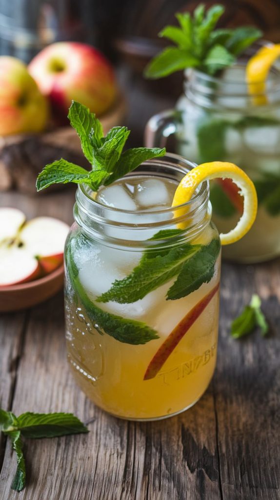 Apple Spritzer Mocktail Recipe