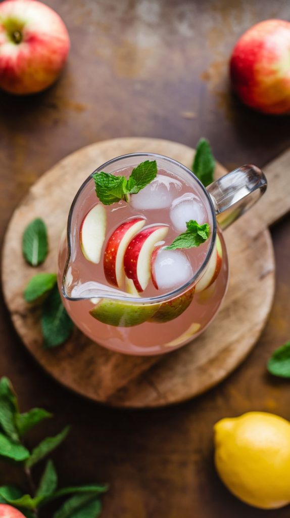 Apple Spritzer Mocktail Recipe