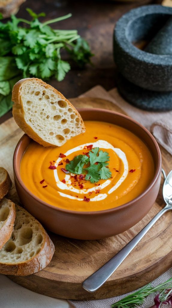 Butternut Squash Sweet Potato Soup