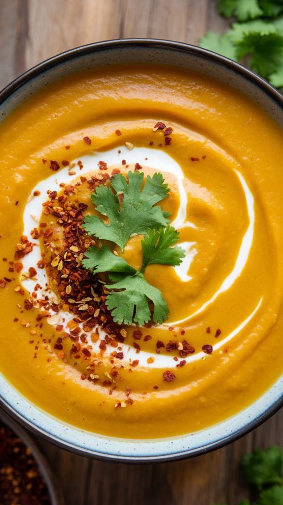 Butternut Squash Sweet Potato Soup