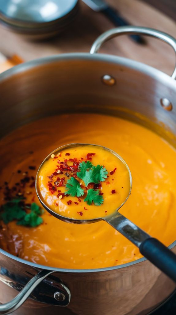 Butternut Squash Sweet Potato Soup