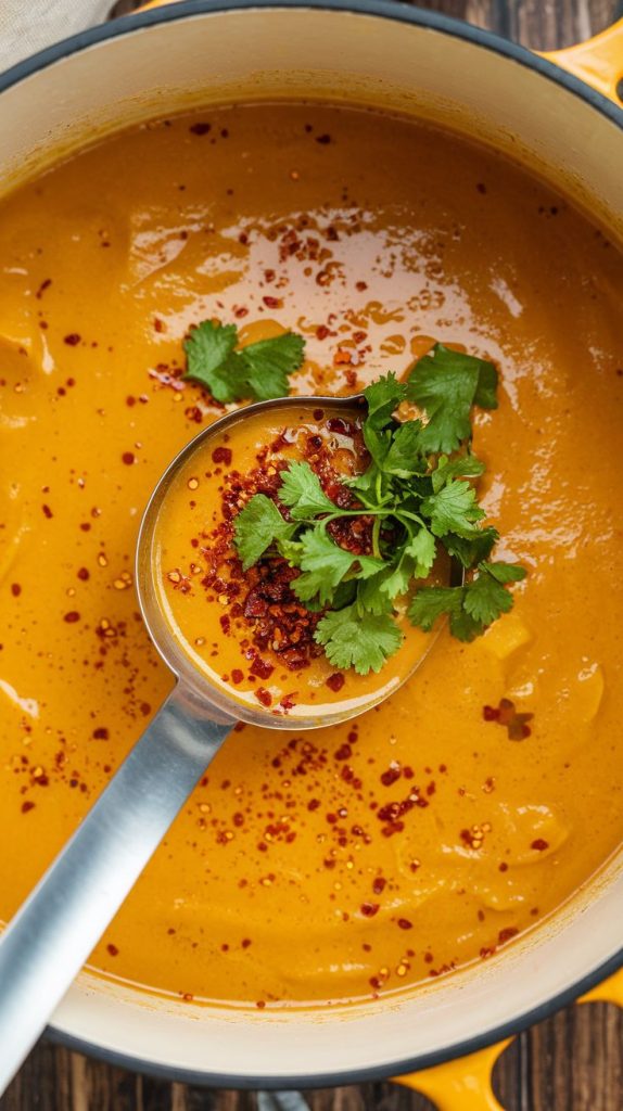 Butternut Squash Sweet Potato Soup