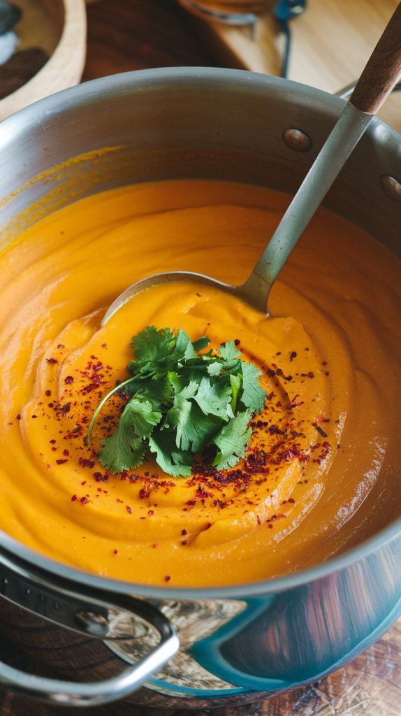 Butternut Squash Sweet Potato Soup