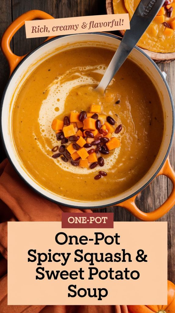 Butternut Squash Sweet Potato Soup