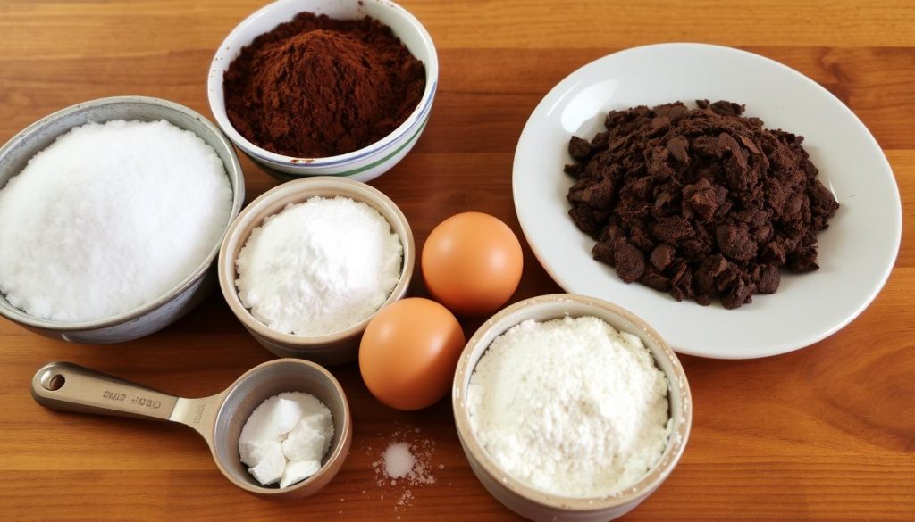 Chocolate Crinkle Cookie ingredients