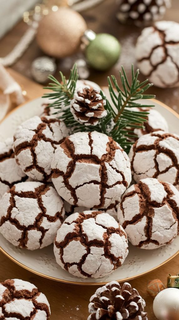 Chocolate Crinkle Cookies Recipe