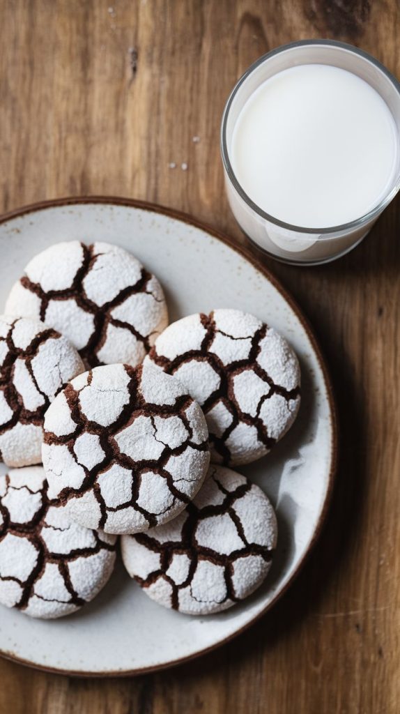 Chocolate Crinkle Cookies Recipe