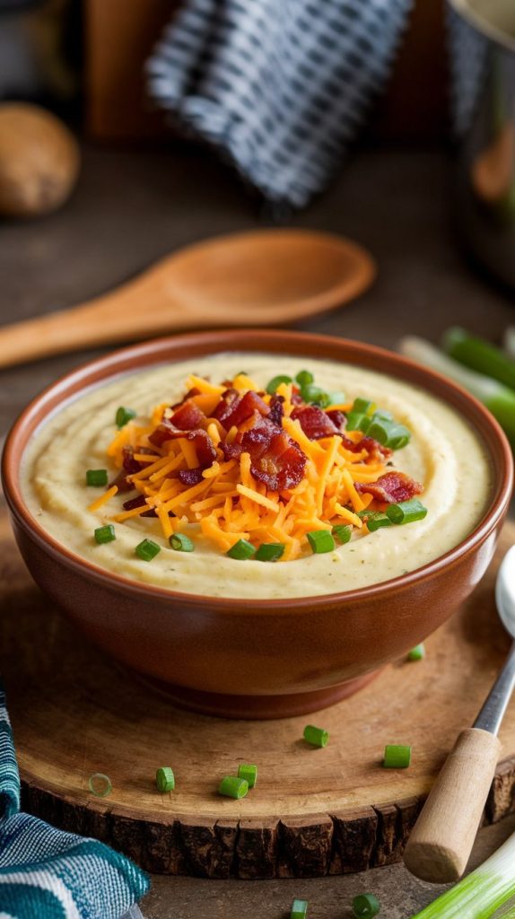 Creamy Baked Potato Soup Recipe