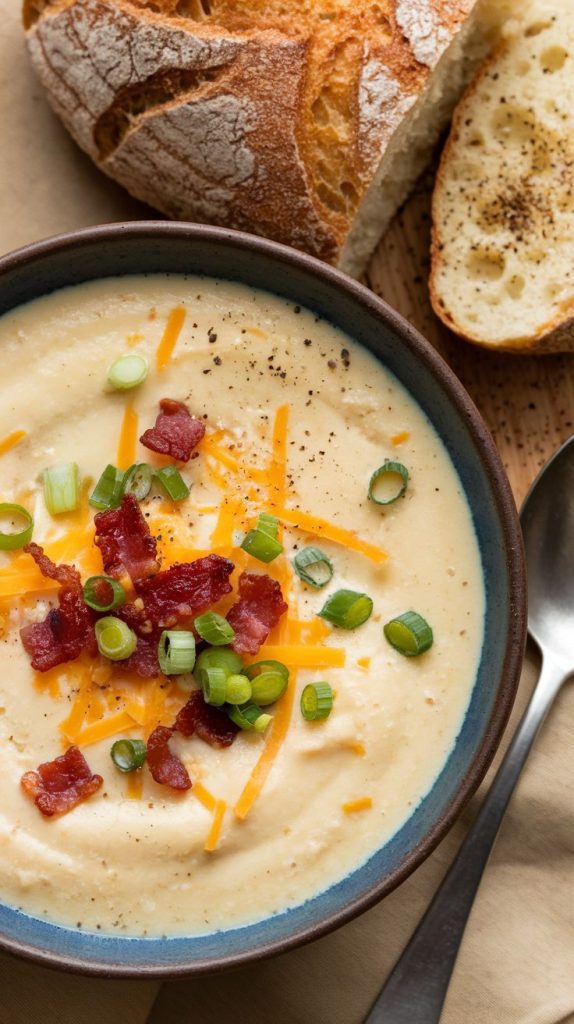 Creamy Baked Potato Soup Recipe