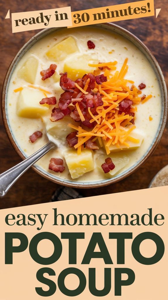 Creamy Baked Potato Soup Recipe