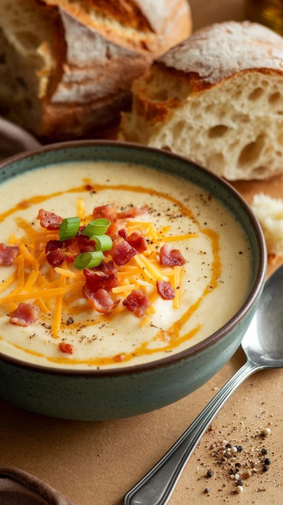 Creamy Homemade Potato Soup Recipe