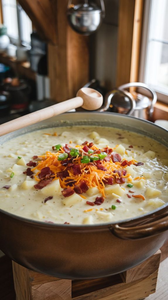 Creamy Homemade Potato Soup Recipe