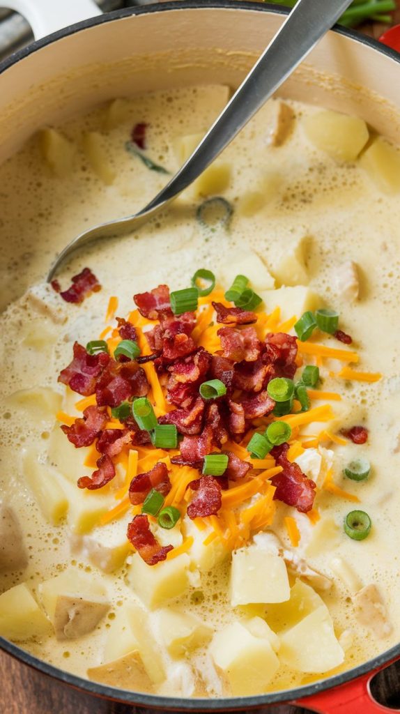 Creamy Homemade Potato Soup Recipe