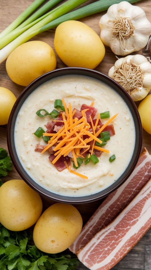 Creamy Homemade Potato Soup Recipe