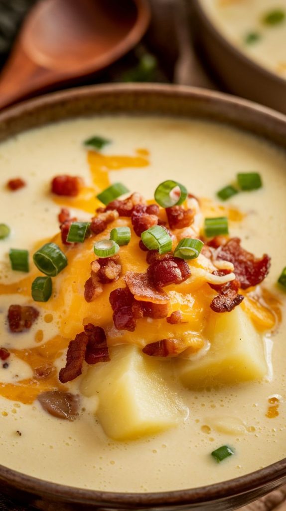 Creamy Homemade Potato Soup Recipe