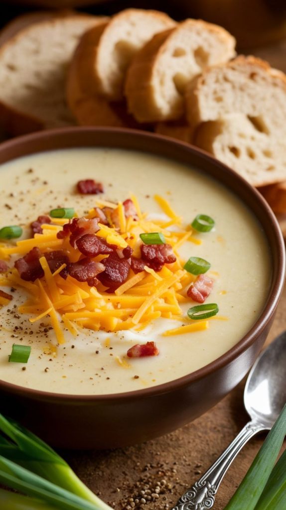 Creamy Homemade Potato Soup Recipe