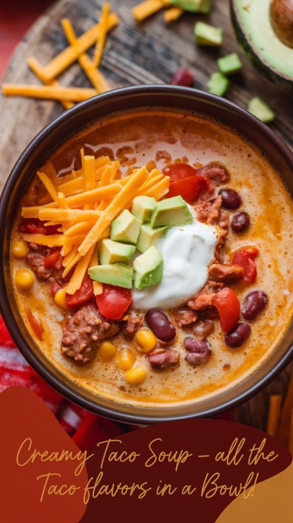 Creamy Taco Soup Recipe