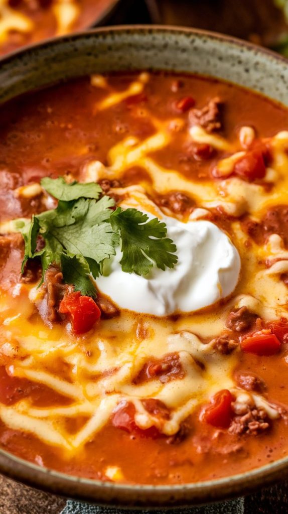 Creamy Taco Soup Recipe