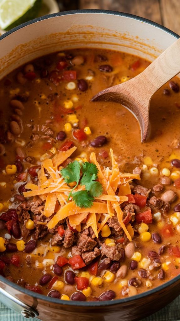 Creamy Taco Soup Recipe