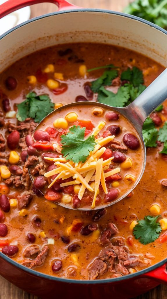 Creamy Taco Soup Recipe