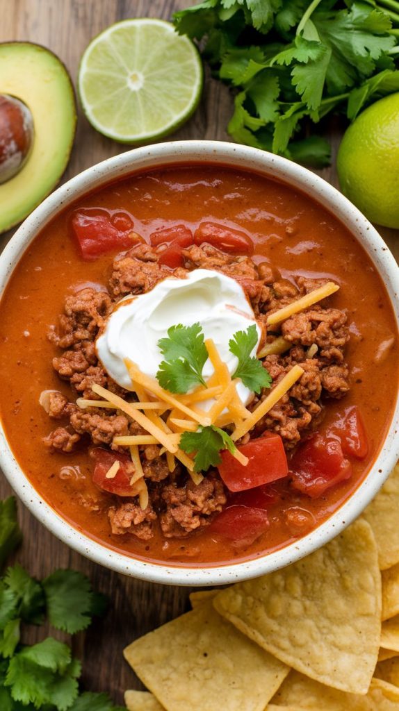 Creamy Taco Soup Recipe