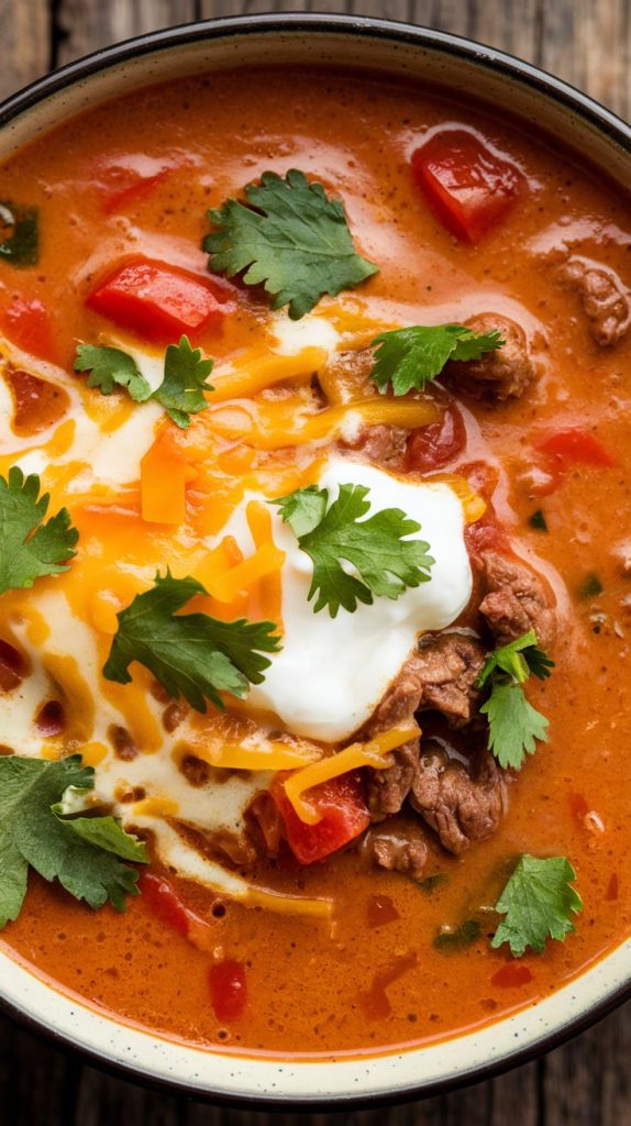 Creamy Taco Soup Recipe