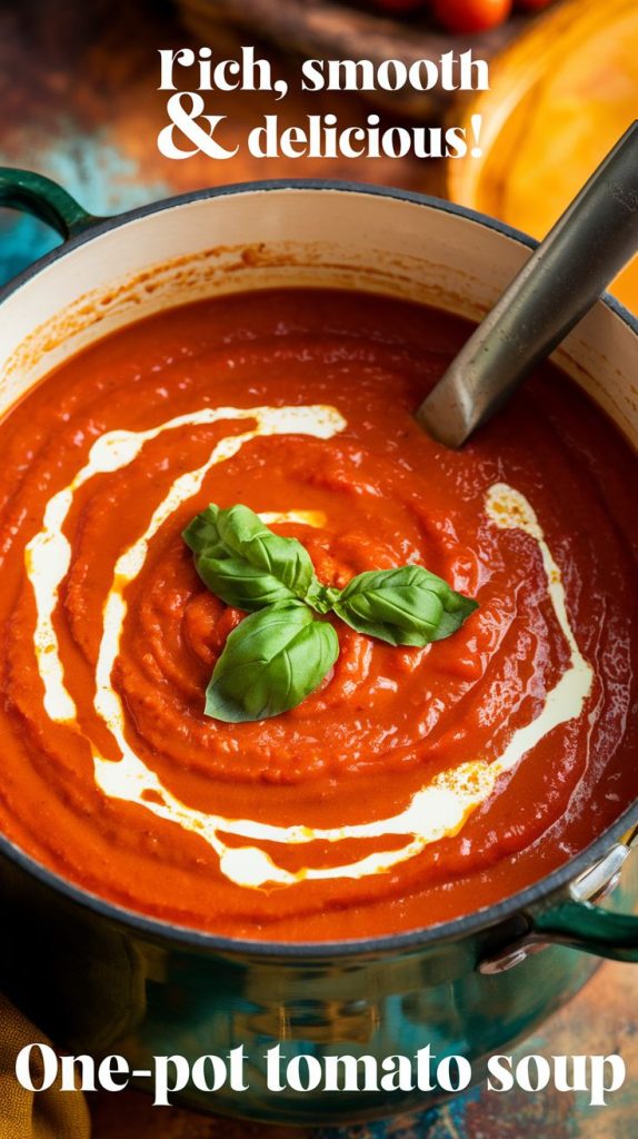 Easy Homemade Tomato Soup Recipe