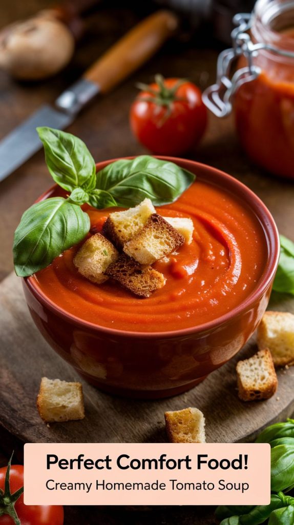 Easy Homemade Tomato Soup Recipe