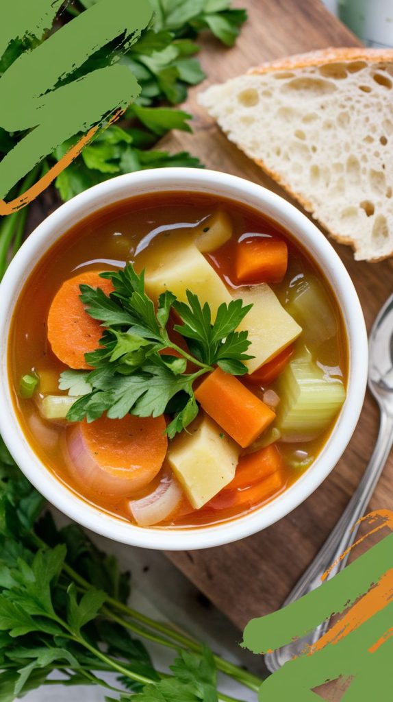 Easy Homemade Vegetable Soup Recipe