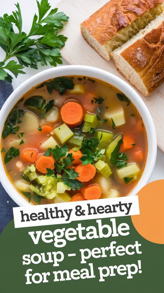 Easy Homemade Vegetable Soup Recipe