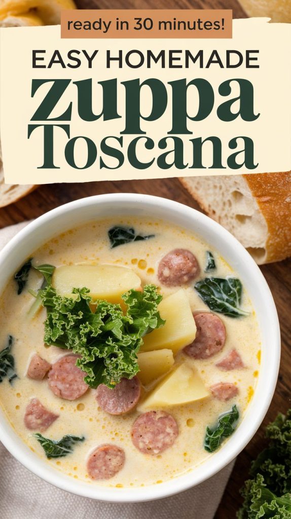 Easy Homemade Zuppa Toscana Recipe