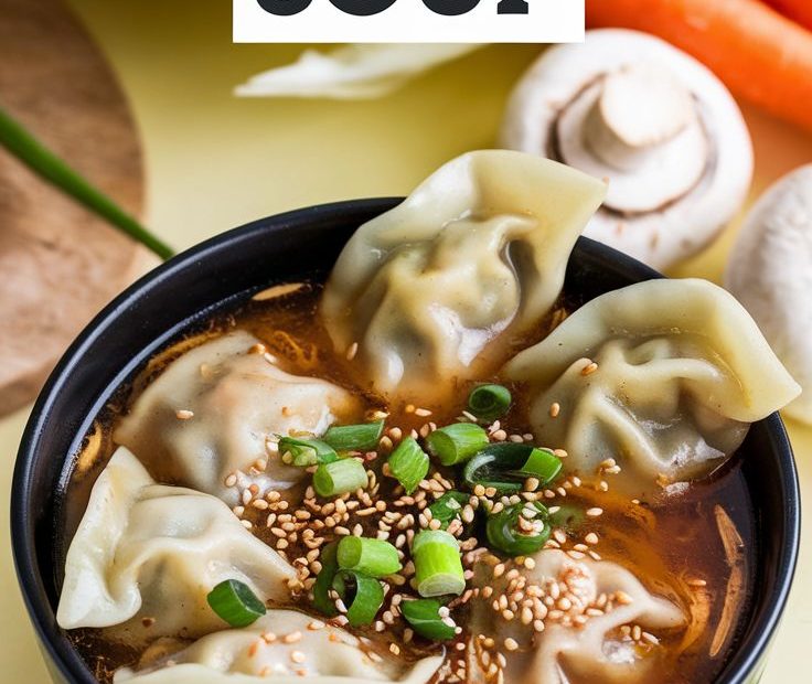 Easy Potsticker Soup Recipe