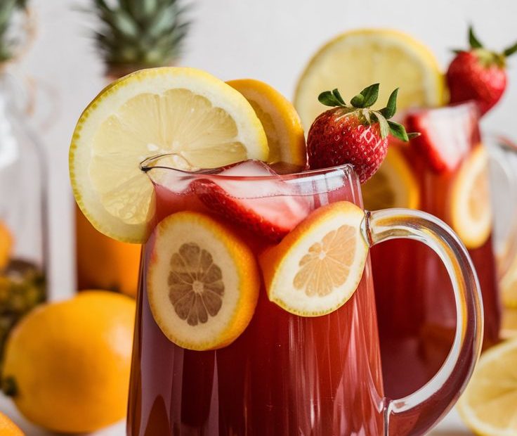 Fruit Punch Mocktail Recipe