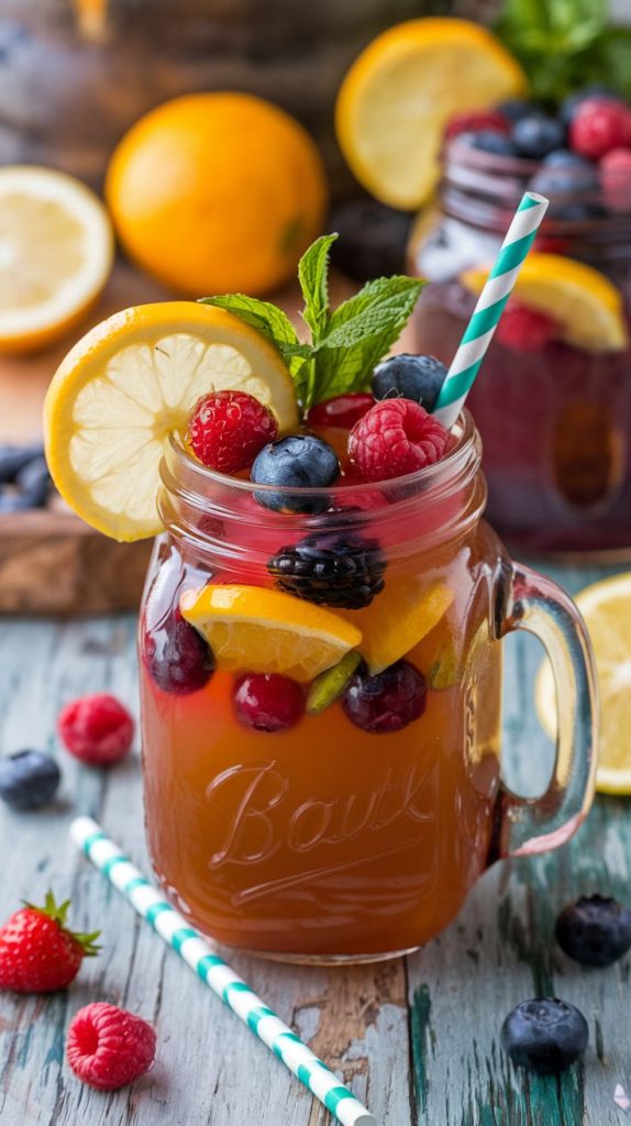 Fruit Punch Mocktail Recipe