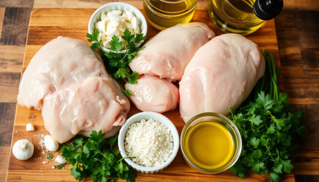 Garlic Parmesan Chicken Thighs Ingredients