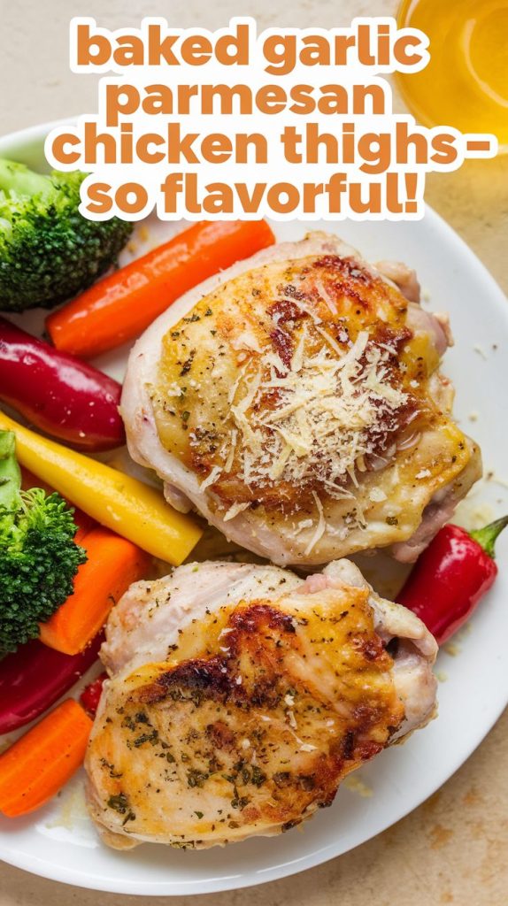 Garlic Parmesan Chicken Thighs Recipe