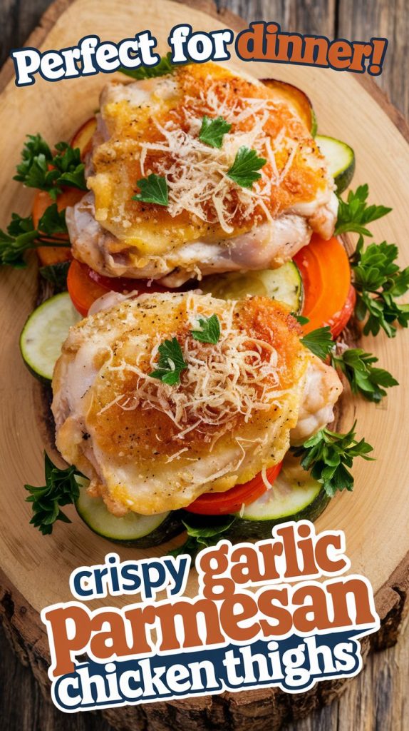 Garlic Parmesan Chicken Thighs Recipe