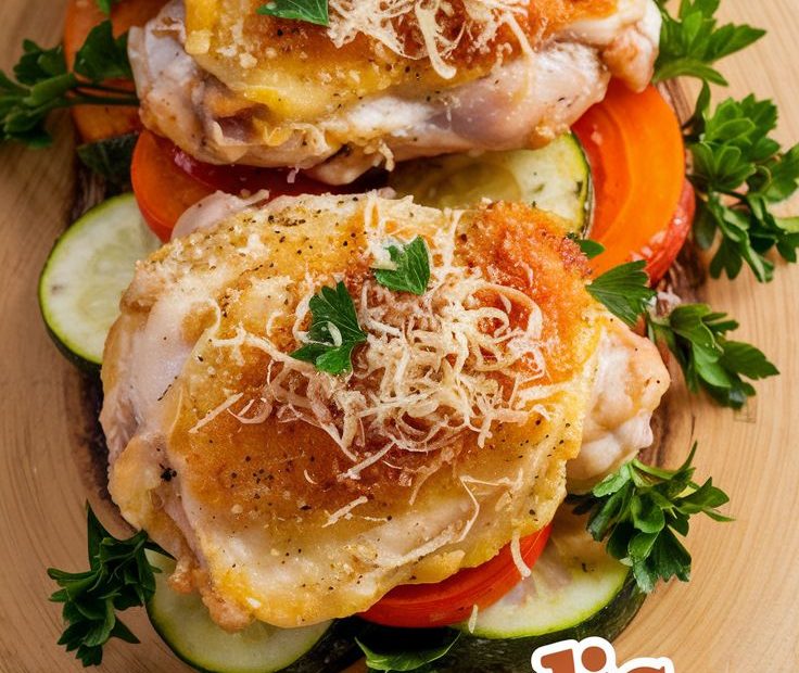 Garlic Parmesan Chicken Thighs Recipe