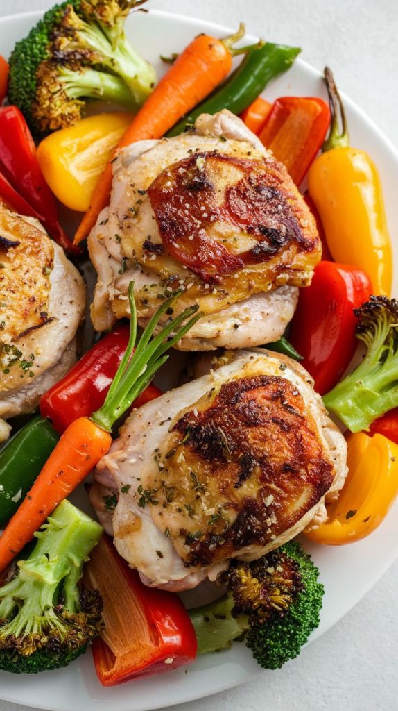 Garlic Parmesan Chicken Thighs Recipe