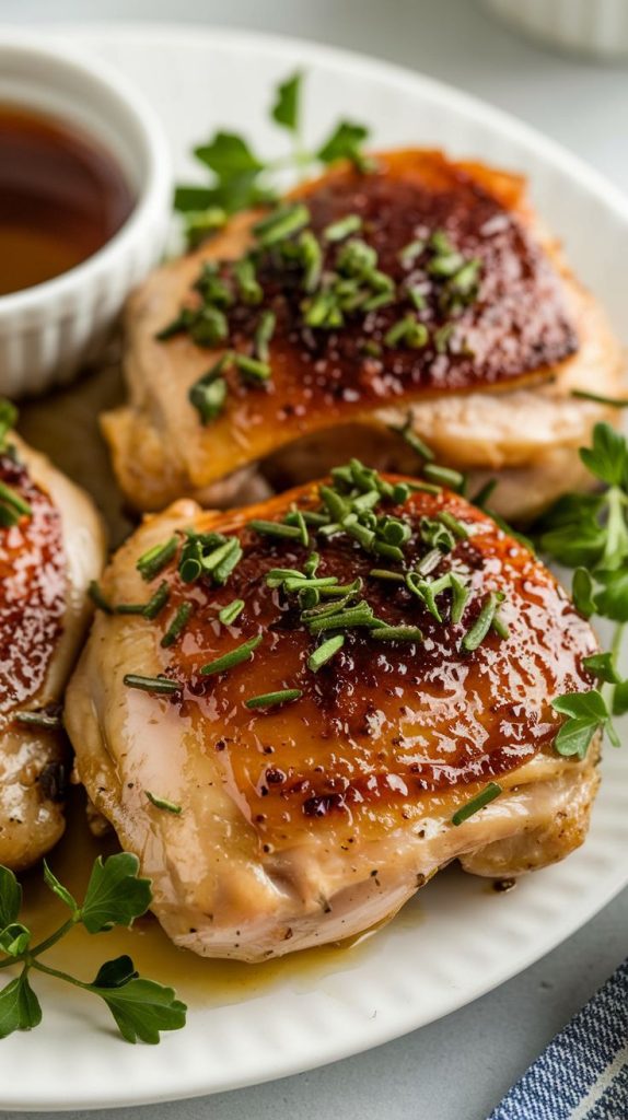 Honey Garlic Chicken Thighs Recipe