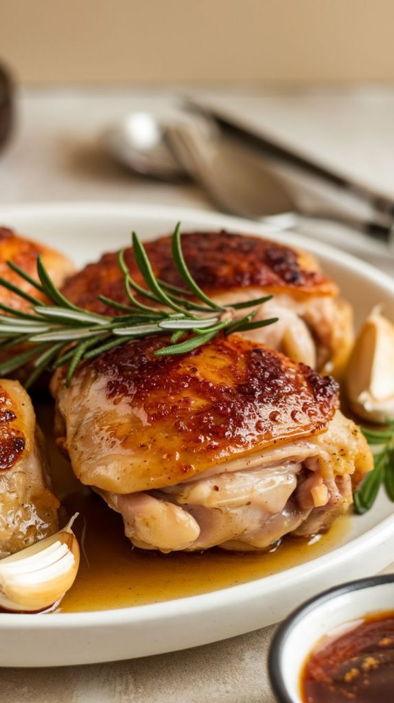 Honey Garlic Chicken Thighs Recipe