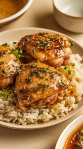 Honey Garlic Chicken Thighs Recipe – Tasty Chomp